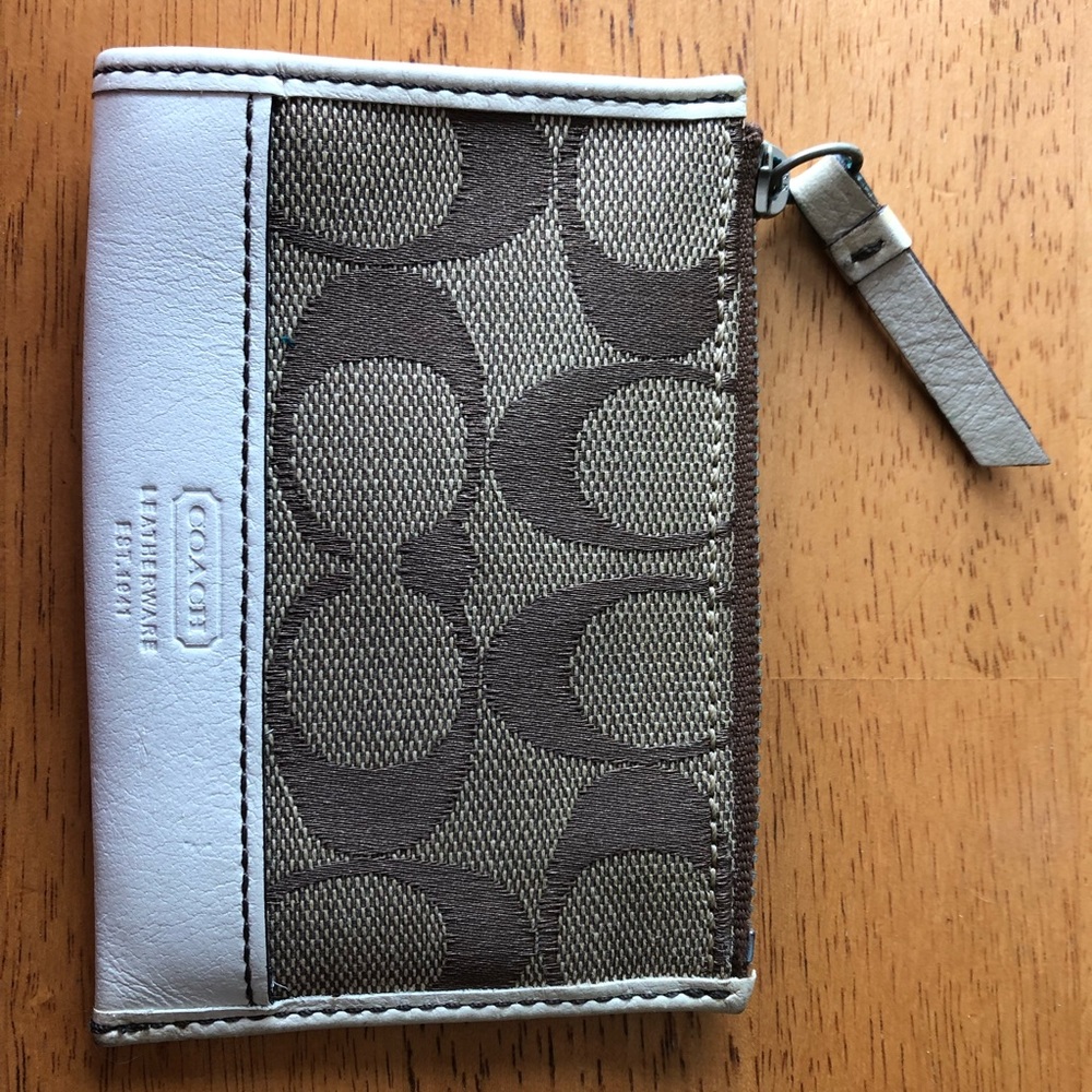 Small coach wallet